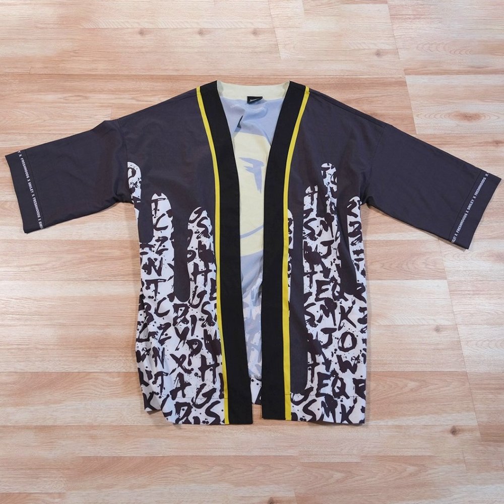 Graffiti Drip Kimono